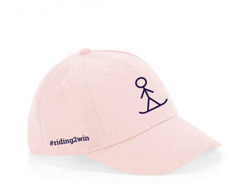 Junior Baseball Cap Powder Pink