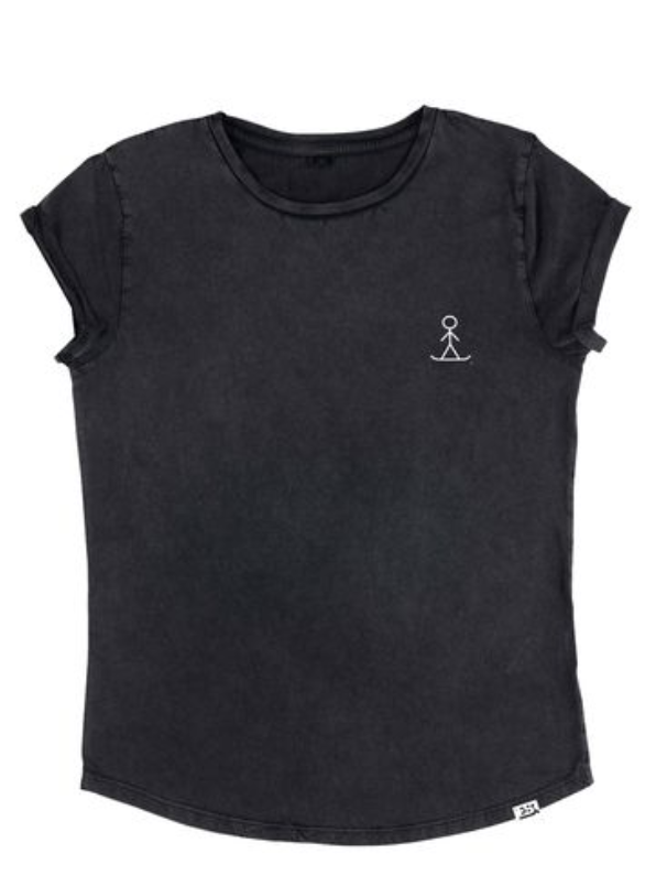 Ash black womens Tee - Riding2Win